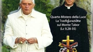 Misteri della Luce con Benedetto XVI [upl. by Gavra]