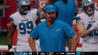 🏈 Texans vs Lions  NFL Sunday Night Football 🔥  Madden 25 Gameplay on PS5  Mundo Gamer Brasil [upl. by Hcone]