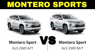 Comparison of Montero Sports GLX MT and Montero Sports GLS AT [upl. by Auqinaj4]