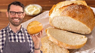 Easy Artisan Bread Recipe  No Kneading [upl. by Couq288]