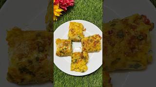 Folded eggs omelette shorts healthyfood [upl. by Yerffoej]