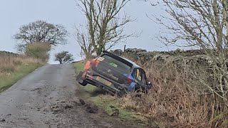 CRASH and MISTAKES  North West Stages 2024 [upl. by Kcirednek]