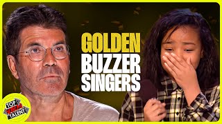 Every GOLDEN BUZZER SINGER On BGT EVER [upl. by Orabla]