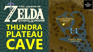 Thundra Plateau Cave in Zelda Tears of Kingdom  How to Enter  Miskos Treasure of Awakening 3 [upl. by Annerahs]