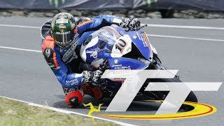 TT 2018  Peter Hickman  Record Breaker  Senior Race On Board [upl. by Itsa252]