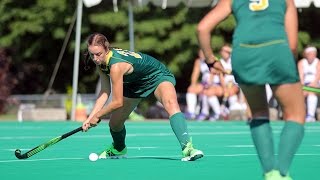 Field Hockey Vermont vs Holy Cross 91615 [upl. by Robinette978]