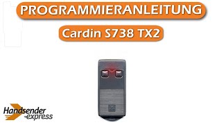 Wie programmiert man eine Fernbedienung Cardin S738 TX2 [upl. by Kreager]