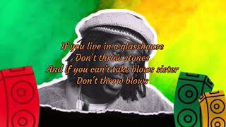 Peter Tosh  Glass House Lyrics [upl. by Ocana]