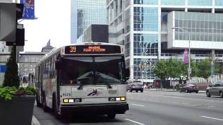 Buses in Newark New Jersey NJ Transit Buses 2010 [upl. by Elston]