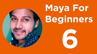 Maya For Beginners  Using Move Rotate and Scale Tool [upl. by Ydnec]