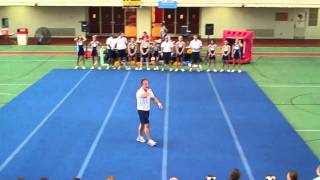 2010 ISU UCA Staff demos Hip hop 1 and Extreme Routine [upl. by Dareen]