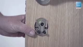 Mutipoint mortise lock replacement by TAB autodeadbolt – TESA ASSA ABLOY [upl. by Noj]