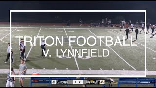 Triton Football v Lynnfield 9823 [upl. by Zeph]