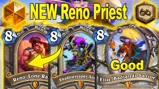 My NEW Original Reno Priest Deck Is Back in 2024 At Wild Showdown in the Badlands  Hearthstone [upl. by Nylasoj868]