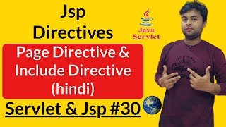 Jsp directives  Directive tags in Jsp  hindi  Servlet 30 [upl. by Solraced]