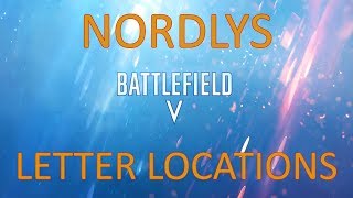 BFV Nordlys  All Letter Locations [upl. by Llevol]