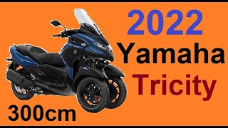 2022 Yamaha Tricity 300 Yamaha Dreirad Roller Maxi Scooter Motorrad Wegner Monheim Autoführerschein [upl. by Eselrahc]