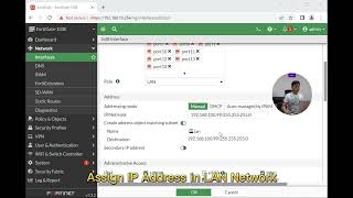 Fortinet Firewall Setup Tutorial Part 02 Tagalog [upl. by Lenny]