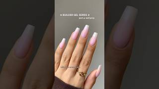 builder gel series💅🏽 pt 4 nail prep nailprep nails biabnails buildergel diygelnails [upl. by Supmart969]