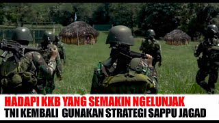 HADAPI AKSI KKB YANG MAKIN NGELUNJAK BRUTALTNI KEMBALI GUNAKAN STRATEGI SAPU JAGAD [upl. by Juakn]