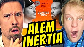 ALEM vs KING INERTIA GBB21 REACTION with indicatorbeatbox [upl. by Patrizius438]