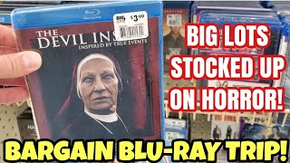 BARGAIN BLURAY TRIP TO BIG LOTS Tons Of Horror Movies and Collections [upl. by Lore]