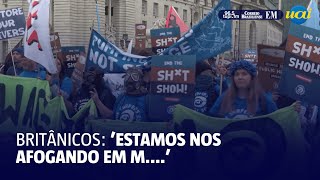 Estamos nos afogando em m’ britânicos pedem proteção das águas [upl. by Hirai]