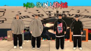 2 MOD SKIN LATINOS  GTA SA ANDROID [upl. by Mueller191]