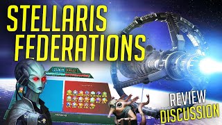 Stellaris 26 Federations DLC Gameplay Review [upl. by Pitzer]