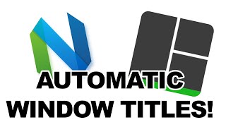 Rename Tmux Window to File Opened by Neovim [upl. by Kazimir794]