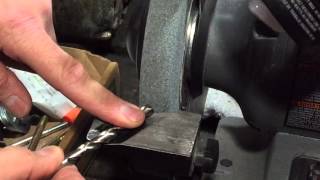 How To Sharpen A Drill Bit [upl. by Reviel]