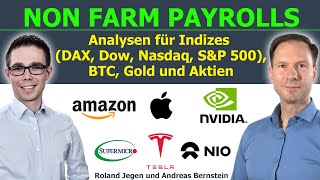 USArbeitsmarktdaten NFP und Aktien der Woche Nio Tesla Nvidia Super Micro Volkswagen Zscaler [upl. by Nuriel]