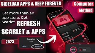 Scarlet iOS App Refresh Windows  No Revoke  Scarlet iOS [upl. by Akir829]