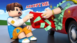 Adopted by BILLIONAIRE Family ♫ Colorblind Roblox Music Video Roblox Animation [upl. by Alamac]