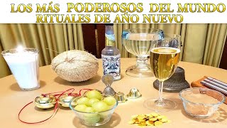 Los rituales mas PODEROSOS DE AÑO NUEVO DE TODO EL MUNDO Te comparto más de 30 Rituales [upl. by Nolrak45]