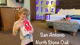 Drury Plaza Hotel San Antonio North Stone Oak King Deluxe with Jacuzzi Tub [upl. by Aehtorod617]