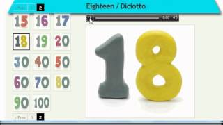 Vocabolario Inglese Facile Cifre e Numeri httpwwwfacileanglaiscom [upl. by Tarsuss]