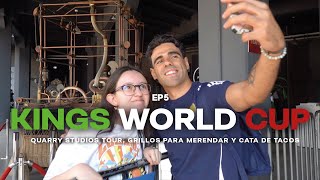 Quarry studios tour grillos para merendar y cata de tacos al pastor  KINGS WORLD CUP EP 5 [upl. by Haslam643]