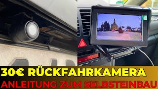 ANLEITUNG für 2999€ RÜCKFAHRKAMERA zum SELBSTEINBAU  DIY  Tutorial am Audi A2 8Z Günstige Kamera [upl. by Klug]