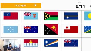 Can i name all flags of Oceania [upl. by Arrais173]