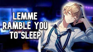 ASMR M4A Your Boyfriend Rambles You to Sleep [upl. by Auka645]