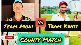 Big County Match🥵Team MoniAzmadVishalFouji VS Team KentyAbbuSatnam Single Over Match Satowali [upl. by Aihsened143]