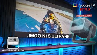 JMGO N1S Ultra 4K Laser Projector with Google TV amp Netflix JMGO N1S Big Brother [upl. by Eramal405]