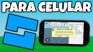 ROBLOX STUDIO PARA CELULAR FINALMENTE NO ROBLOX [upl. by Atirehc]