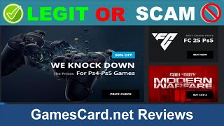 GamesCard net Reviews  Oct 2024 Beware of Scam Watch Now [upl. by Emyam]