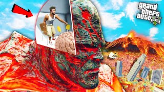 Franklin and Shinchan Control LAVA GOD Mind To Save Los Santos in GTA 5 TAMIL [upl. by Stempien]