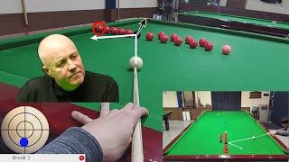 Snooker POV John Higginss drill [upl. by Silas591]