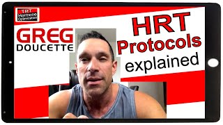 Greg Doucette TRT Protocols and Options  Greg Doucette HRT [upl. by Notnirb175]