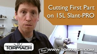 Cutting Your First Part on a Tormach Lathe [upl. by Nica]