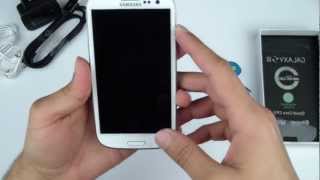 Samsung Galaxy S 3 Unboxing  فتح صندوق سامسونج جالكسي إس 3 [upl. by Neemsaj]